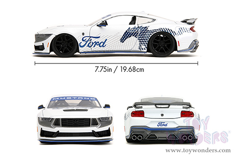 Jada Toys Bigtime Muscle - Ford Mustang Dark Horse (2024, 1/24 scale diecast model car, White) 35279