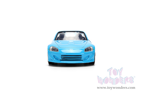 Jada Toys Fast & Furious - Honda S2000 Convertible "Fast & Furious Remix - 25th Anniversary" (2001, 1/32 scale diecast model car, Blue) 35397