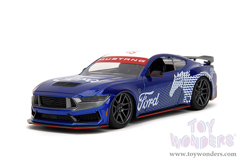 Jada Toys Bigtime Muscle - Ford Mustang Dark Horse Hardtop (2024, 1/24 scale diecast model car, Candy Blue) 35419