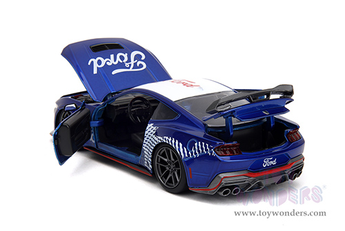 Jada Toys Bigtime Muscle - Ford Mustang Dark Horse Hardtop (2024, 1/24 scale diecast model car, Candy Blue) 35419