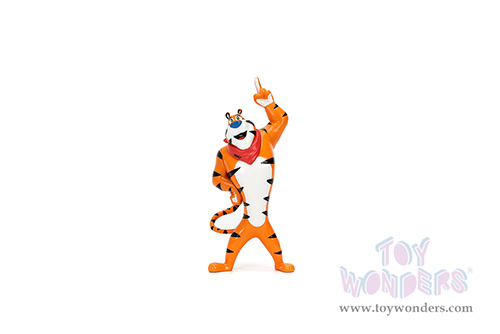 Jada Toys - Hollywood Rides | Ford F-150 Raptor Pickup with Frosted Flakes Tony the Tiger Diecast Figure (2017, 1/24, diecast model car, Orange/White) 35470