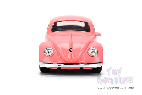 Jada Toys - Hollywood Rides | Volkswagen Beetle "Patrick Star" SpongeBob Squarepants (1959, 1/32 scale diecast model car, Livery Pink) 35479