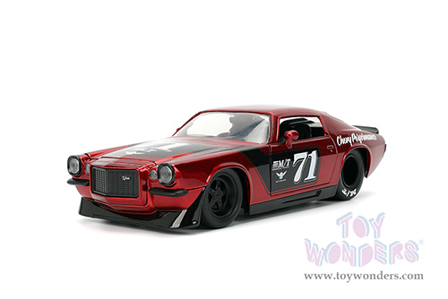 Jada Toys Bigtime Muscle - Chevrolet® Camaro® #71 (1971, 1/24 scale diecast model car, Red/Black) 35487
