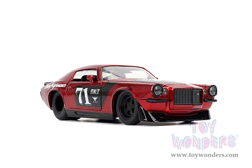 Jada Toys Bigtime Muscle - Chevrolet® Camaro® #71 (1971, 1/24 scale diecast model car, Red/Black) 35487