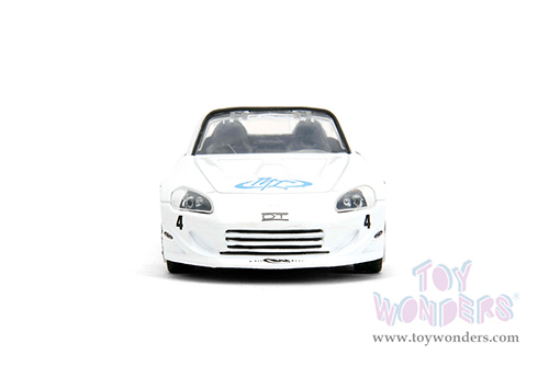 Jada Toys Fast & Furious - Honda S2000 Convertible "Fast & Furious Remix - 25th Anniversary" (2001, 1/32 scale diecast model car, White) 35629