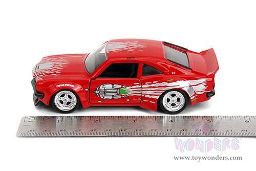Jada Toys Fast & Furious - Mazda RX-3 (1974, 1/32 scale diecast model car, Glossy Red) 35630