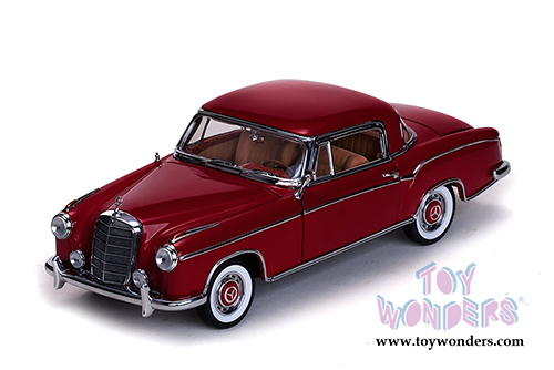 Sun Star European - Mercedes-Benz 220 SE Coupe (1958, 1/18 scale diecast model car, Red) 3563R