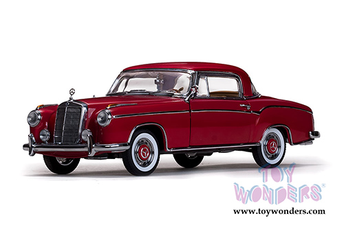 Sun Star European - Mercedes-Benz 220 SE Coupe (1958, 1/18 scale diecast model car, Red) 3563R