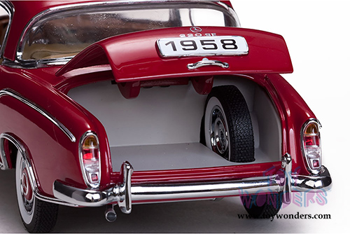 Sun Star European - Mercedes-Benz 220 SE Coupe (1958, 1/18 scale diecast model car, Red) 3563R