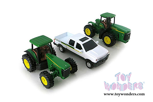 Tomy ERTL John Deere - 3-Piece Vehicles Gift Set (Diecast model car, Asstd) 35865T