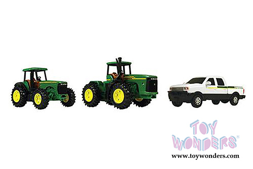 Tomy ERTL John Deere - 3-Piece Vehicles Gift Set (Diecast model car, Asstd) 35865T