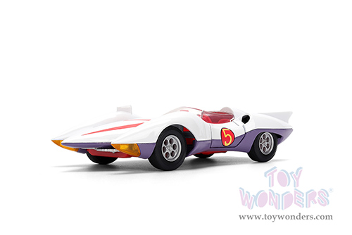 Jada Toys - Hollywood Rides | Mach 5 Speed Racer (1/32 scale diecast model car, White) 35882
