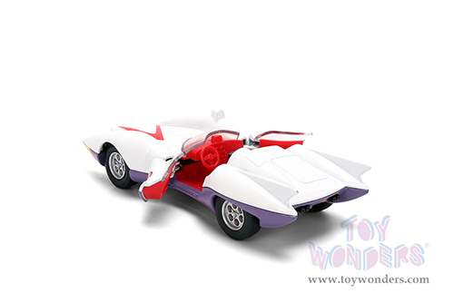 Jada Toys - Hollywood Rides | Mach 5 Speed Racer (1/32 scale diecast model car, White) 35882
