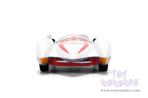 Jada Toys - Hollywood Rides | Mach 5 Speed Racer (1/32 scale diecast model car, White) 35882