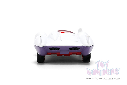 Jada Toys - Hollywood Rides | Mach 5 Speed Racer (1/32 scale diecast model car, White) 35882
