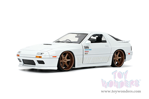 Jada Toys JDM Tuners™- Mazda RX-7 FC (1985, 1/24, diecast model car, White) 35955