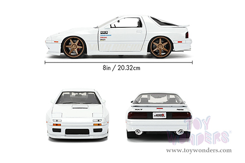 Jada Toys JDM Tuners™- Mazda RX-7 FC (1985, 1/24, diecast model car, White) 35955