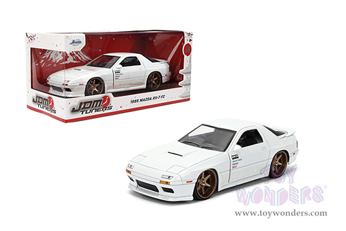 Jada Toys JDM Tuners™- Mazda RX-7 FC (1985, 1/24, diecast model car, White) 35955