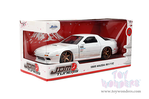 Jada Toys JDM Tuners™- Mazda RX-7 FC (1985, 1/24, diecast model car, White) 35955