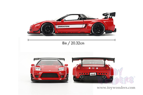 Jada Toys JDM Tuners™ - Honda NSX-R "Bridgestone" (2002, 1/24, diecast model car, Red) 35958