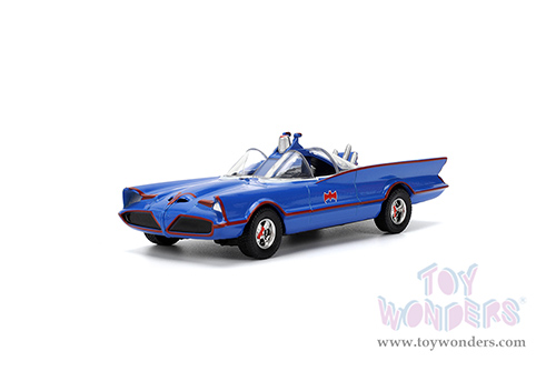 Jada Toys - Hollywood Rides | DC Comics Batman™ Classic TV Series Batmobile™ (1966, 1/32 scale diecast model car, Blue) 36097