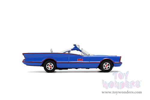 Jada Toys - Hollywood Rides | DC Comics Batman™ Classic TV Series Batmobile™ (1966, 1/32 scale diecast model car, Blue) 36097