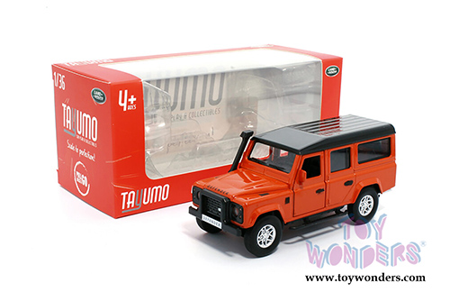 Tayumo - Land Rover Defender 110 (1/36 scale diecast model car, Tangiers Orange) 36100010