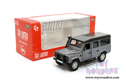 Tayumo - Land Rover Defender 110 (1/36 scale diecast model car, Stornoway Gray) 36100013