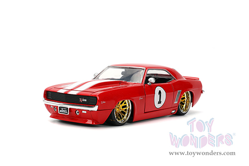 Jada Toys Fast & Furious - Chevrolet® Camaro® #1 (1969, 1/24 scale diecast model car, Glossy Red) 36151