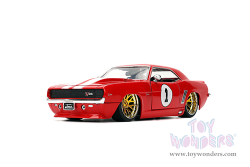 Jada Toys Fast & Furious - Chevrolet® Camaro® #1 (1969, 1/24 scale diecast model car, Glossy Red) 36151