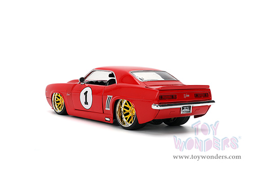 Jada Toys Fast & Furious - Chevrolet® Camaro® #1 (1969, 1/24 scale diecast model car, Glossy Red) 36151