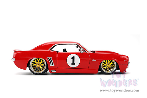 Jada Toys Fast & Furious - Chevrolet® Camaro® #1 (1969, 1/24 scale diecast model car, Glossy Red) 36151