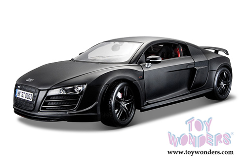 Maisto Premiere - Audi R8 GT Hard Top (1/18 scale diecast model car, Matte Black) 36190BK