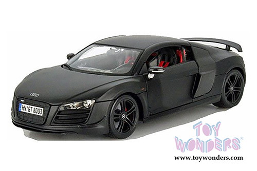 Maisto Premiere - Audi R8 GT Hard Top (1/18 scale diecast model car, Matte Black) 36190BK