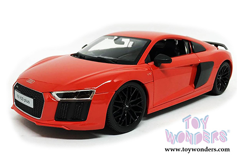 Maisto Premiere - Audi R8 V10 Plus Hardtop (1/18 scale diecast model car, Orange) 36213OR