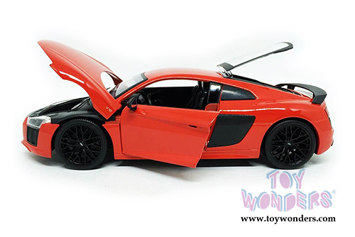 Maisto Premiere - Audi R8 V10 Plus Hardtop (1/18 scale diecast model car, Orange) 36213OR