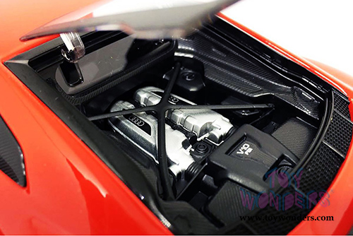 Maisto Premiere - Audi R8 V10 Plus Hardtop (1/18 scale diecast model car, Orange) 36213OR