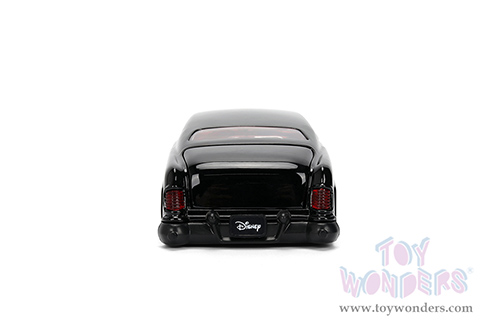 Jada Toys - Hollywood Rides | Disney Mercury with Vintage Mickey Mouse Diecast Figure (1951, 1/24, diecast model car, Black/Red flames) 36272