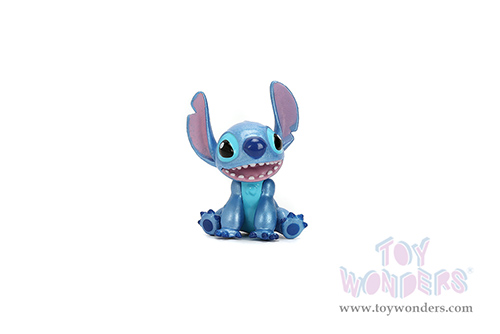 Jada Toys - Hollywood Rides | Disney Stitch Volkswagen Bus with Stitch Diecast Figure (1961, 1/24, diecast model car, Orange/White) 36340