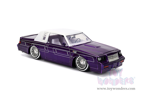 Jada Toys Bigtime Muscle - Buick® Grand National™ Hard Top (1987, 1/24 scale diecast model car, Candy Purple) 36343