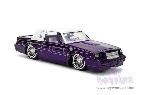 Jada Toys Bigtime Muscle - Buick® Grand National™ Hard Top (1987, 1/24 scale diecast model car, Candy Purple) 36343