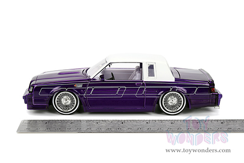 Jada Toys Bigtime Muscle - Buick® Grand National™ Hard Top (1987, 1/24 scale diecast model car, Candy Purple) 36343