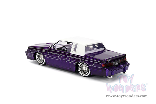 Jada Toys Bigtime Muscle - Buick® Grand National™ Hard Top (1987, 1/24 scale diecast model car, Candy Purple) 36343