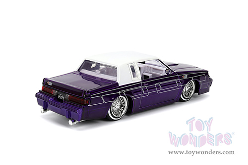 Jada Toys Bigtime Muscle - Buick® Grand National™ Hard Top (1987, 1/24 scale diecast model car, Candy Purple) 36343