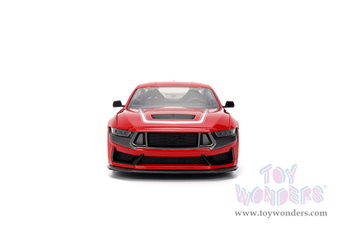 Jada Toys Bigtime Muscle - Ford Mustang Dark Horse #65 (2024, 1/24 scale diecast model car, Glossy Red) 36346