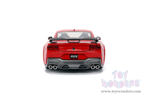 Jada Toys Bigtime Muscle - Ford Mustang Dark Horse #65 (2024, 1/24 scale diecast model car, Glossy Red) 36346