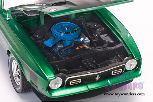Sun Star USA - Ford Mustang MACH 1 Hardtop (1971, 1/18 scale diecast model car, Grabber Green) 3634GN