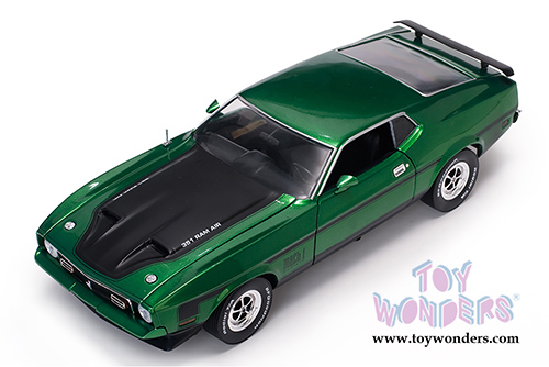 Sun Star USA - Ford Mustang MACH 1 Hardtop (1971, 1/18 scale diecast model car, Grabber Green) 3634GN