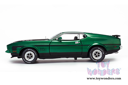Sun Star USA - Ford Mustang MACH 1 Hardtop (1971, 1/18 scale diecast model car, Grabber Green) 3634GN