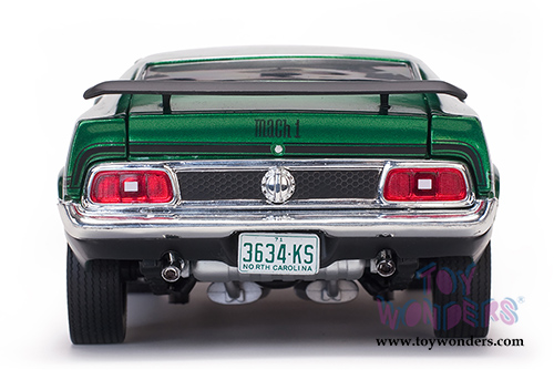 Sun Star USA - Ford Mustang MACH 1 Hardtop (1971, 1/18 scale diecast model car, Grabber Green) 3634GN
